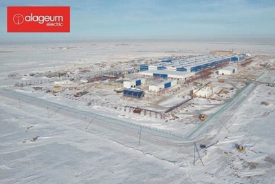 JSC &quot;Electromontazh&quot; (&quot;ELMO&quot;) performs installation work in the new industrial zone of the city of Saran, Karaganda region.